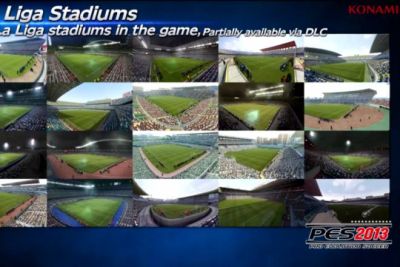 20 stadiums of Primera Division in PES 2013! (video)