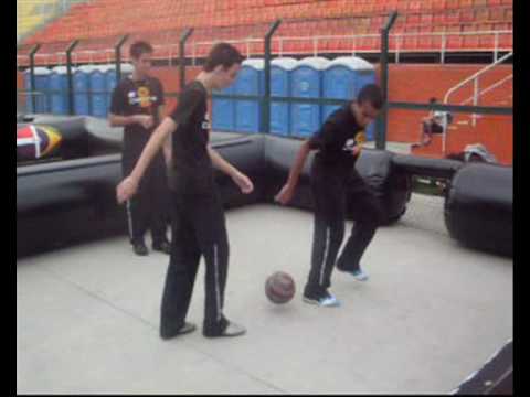 Street football with three of the ”Kings”!!!