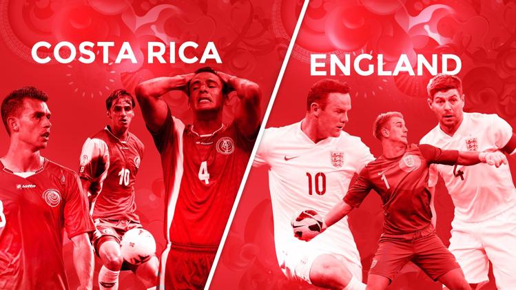 Costa Rica vs England: Live Streaming!