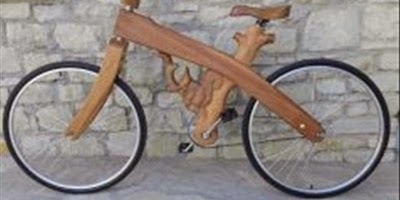 Ξύλινο ποδήλατο αλά ελληνικά