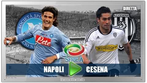 Napoli vs Cesena: Live Streaming!