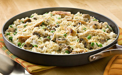 Γρήγορες συνταγές: Ριζότο με κοτόπουλο και μανιτάρια!
