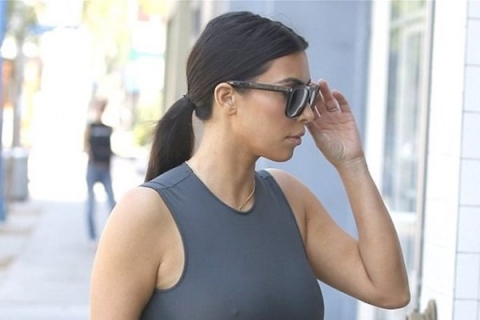 Το σιθρού φόρεμα της Kim Kardashian