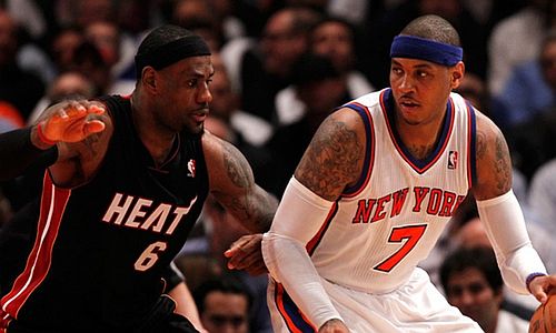 LeBron vs Carmelo [vid]