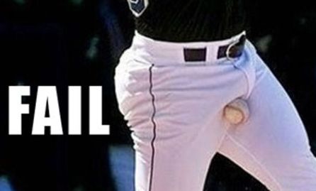 FAIL moments during baseball games!