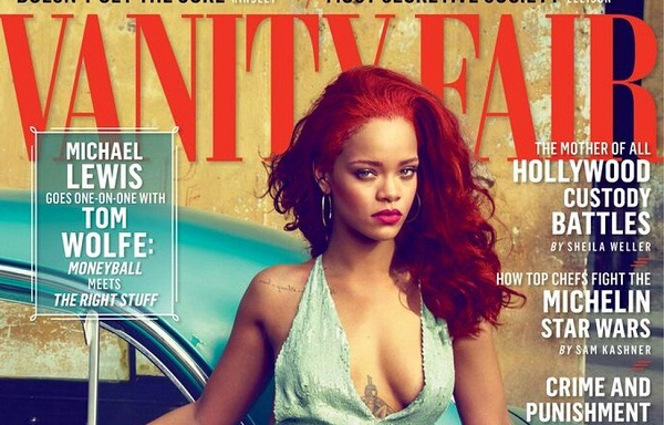 Γυμνη φωτο της Rihanna στο Vanity Fair
