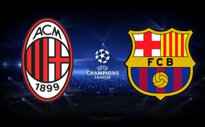 A.C. Milan vs Barcelona: Live Streaming!