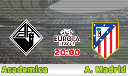 Academica v Atletico Madrid: Live Streaming!