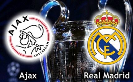 Ajax vs Real Madrid: Live Streaming!