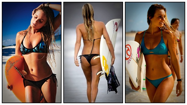 Η «θεά του surfing» βάζει φωτιά στο Instagram! [pics & vid]