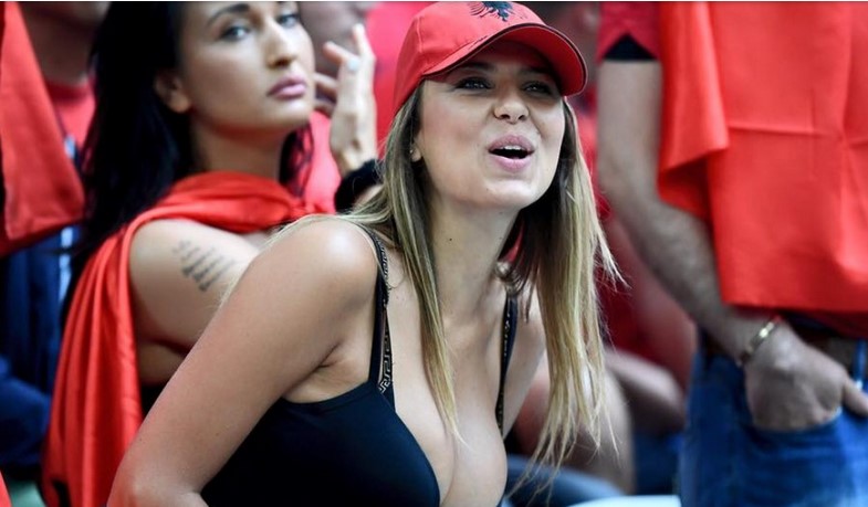 Η Αλβανίδα του EURO 2016 έγινε περισσότερο προκλητική (pics)