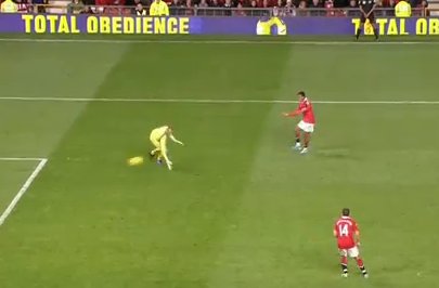 Amazing goal by Nani!