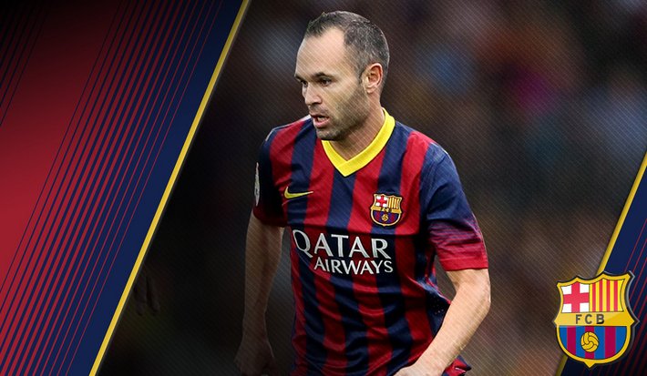 Iniesta shows off his brilliant skills!