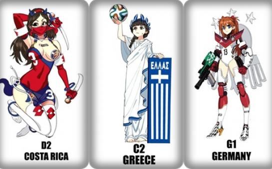 Anime mascots for the 32  World Cup teams [pics]