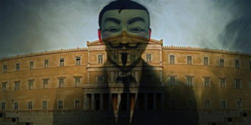 Πληροφορίες για επίθεση των Anonymous στη Βουλή