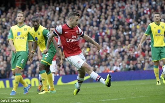 Jack Wilshere Tiki Taka Goal!