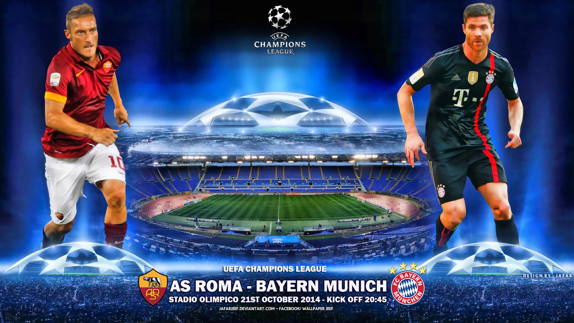 Roma – Bayern Munchen – Live Streaming!