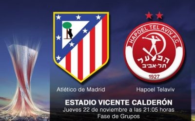 Atletico Madrid v Hapoel Tel Aviv: Live Streaming!