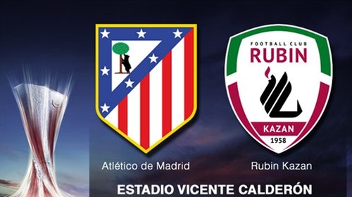 Atletico Madrid v Rubin Kazan: Live Streaming!