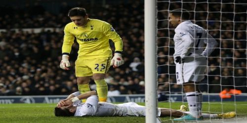 From the face of Bale directly … own goal!