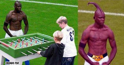 Making fun of Balotelli’s photo! (part2)