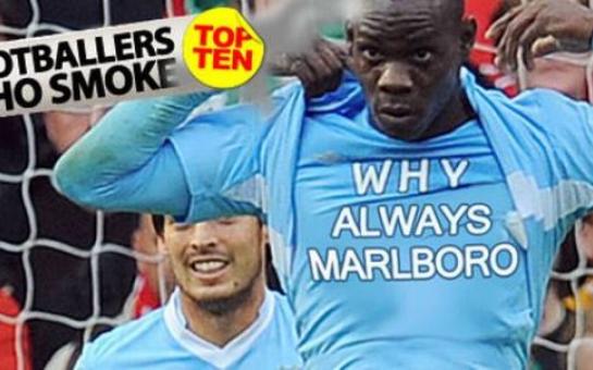 TOP 10: Footballers who smoke