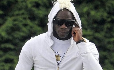 What is Balotelli trying to hide?