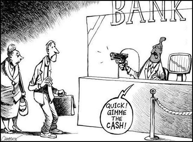 Ανέκδοτο – Στην τράπεζα…