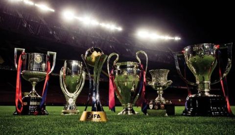 All cups Barcelona earned in 2012!