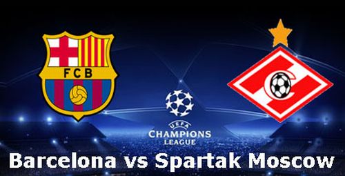 Barcelona vs Spartak Moscow: Live Streaming!