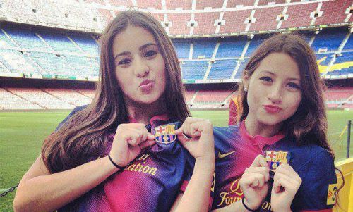 Fans barcelona girls Female BARCELONA