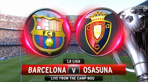 Barcelona v Osasuna: Live Streaming!