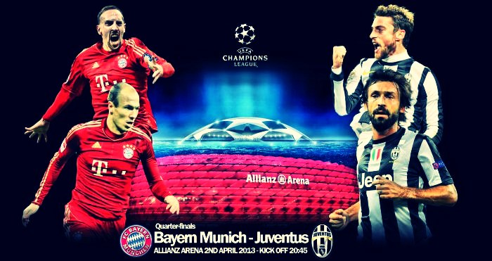 Bayern Munchen vs Juventus: Live Streaming!