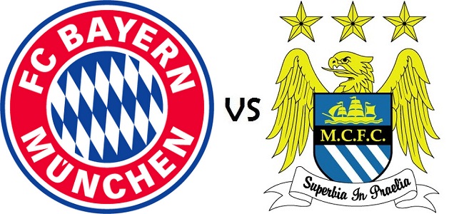 Bayern Munich vs Manchester City: Live Streaming!