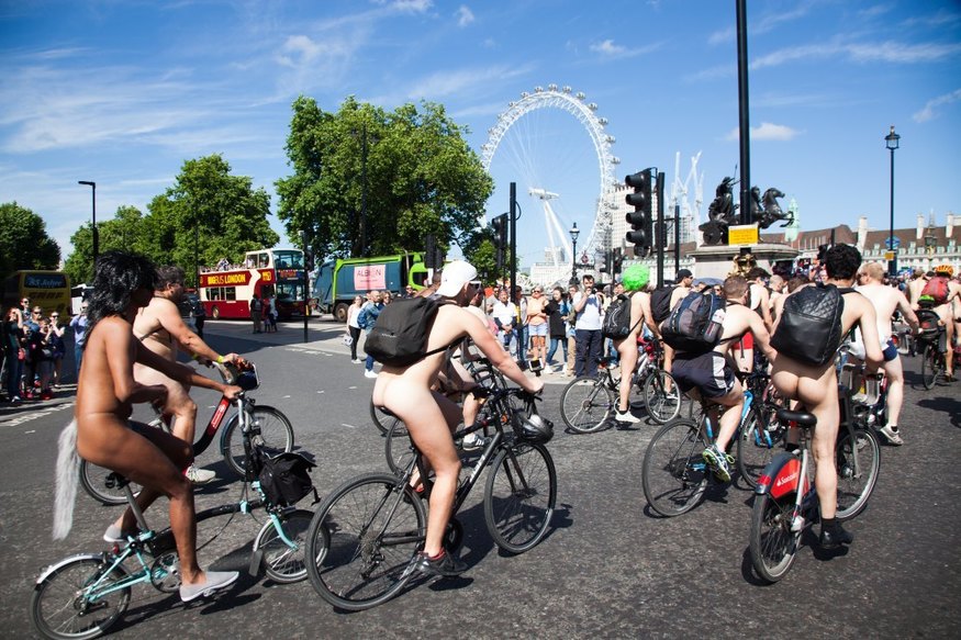 Το Naked Bike Ride έρχεται στο Λονδίνο!