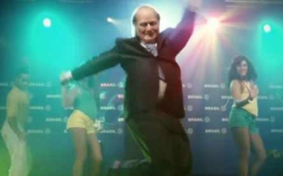 Sepp Blatter goes wild! Viva Brazil!