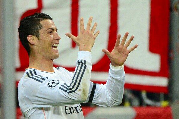 Cristiano Ronaldo celebration for Real Madrid 3rd goal was EPIC! [vids]