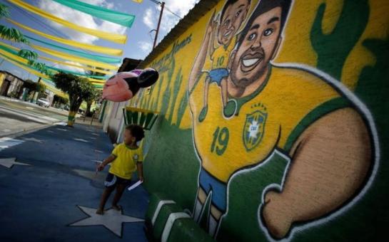 The streets of Brazil are ready for the World Cup! [photos]