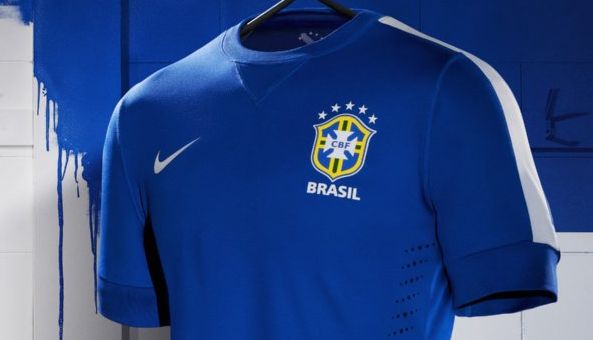 Here it is… The new Brazil 2013 away kit!