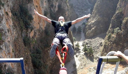 Shocking accident in bungee jumping….