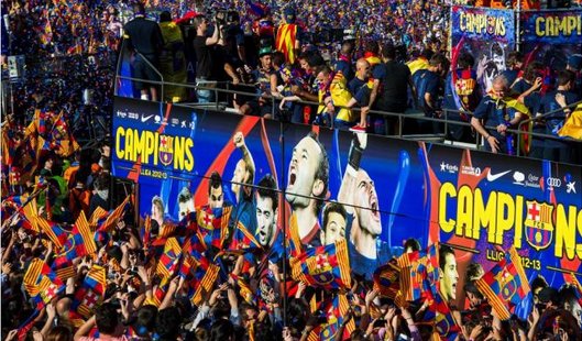 Photos from Barcelona’s parade!