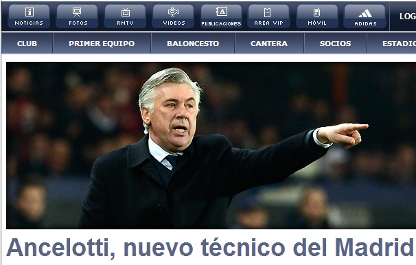 Carlo Ancelotti appointed Real Madrid boss and Blanc joins PSG