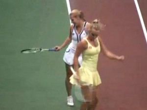 Let’s dance with Caroline Wozniacki and  Dominika Cibulkova!