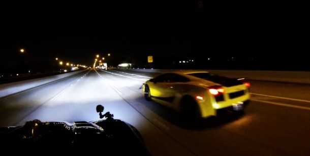 Lamborghini vs Corvette: Κοντρίτσες στη λεωφόρο!