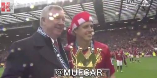 Chicharito yelled ‘Boss!’ to get a picture with Sir Alex!