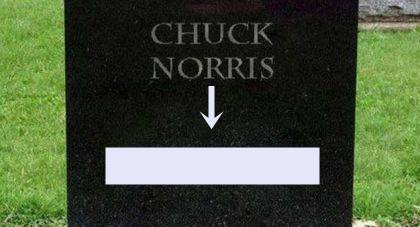 Chuck Norris never dies! You need proofs?