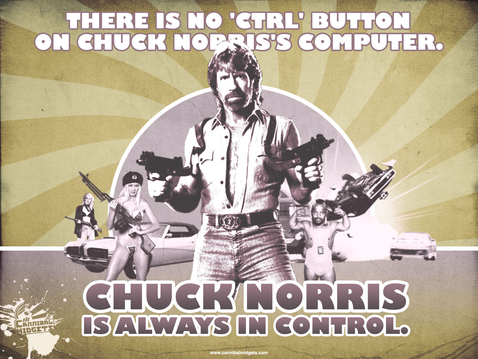 When Chuck Norris plays games!!!