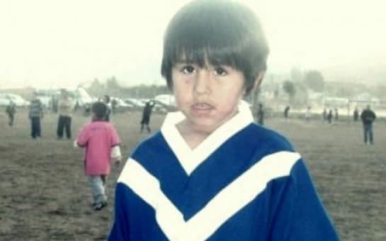 8-year-old Claudio Gabriel Nancufil the… «Snow Messi»