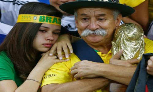 Clovis Fernandes: Ο πιο λυπημένος οπαδός της Βραζιλίας [pics – vid]