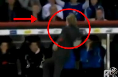 Coach falls while trying to catch the ball!!!! (video)